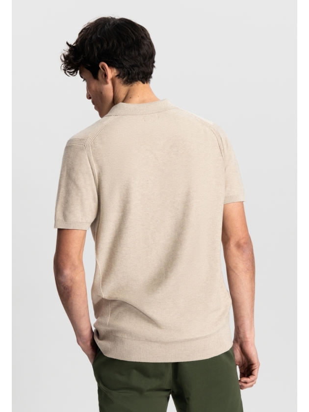 Dstrezzed Mercury Short Sleeve Polo 262 Desert Brown