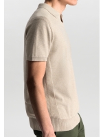 Dstrezzed Mercury Short Sleeve Polo 262 Desert Brown