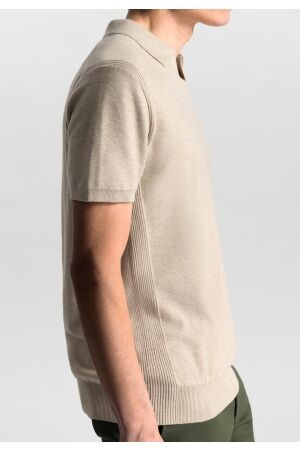 Dstrezzed Mercury Short Sleeve Polo 262 Desert Brown