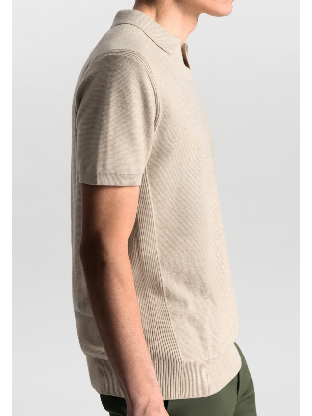 Dstrezzed Mercury Short Sleeve Polo 262 Desert Brown