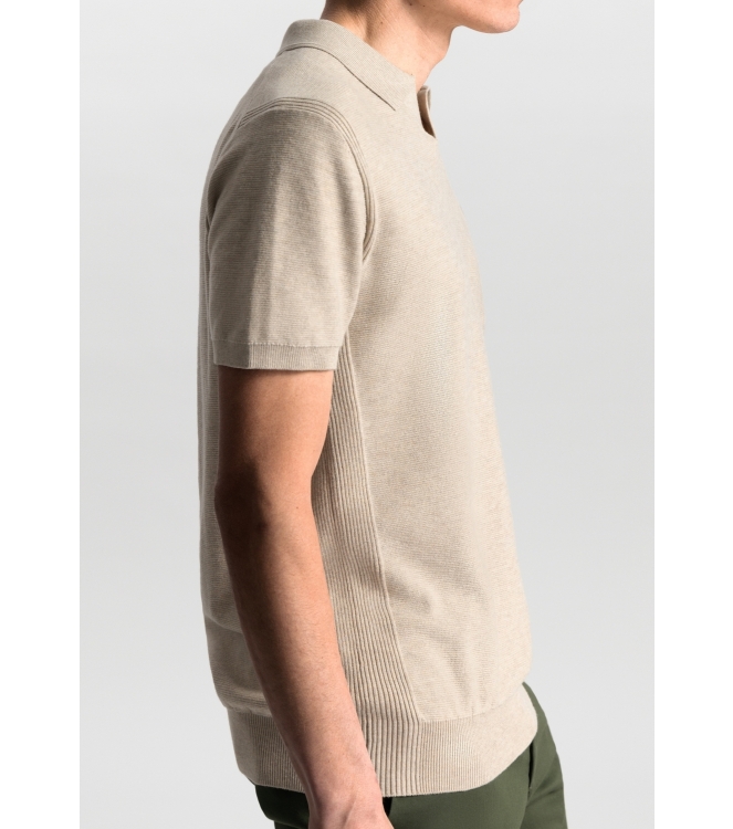 Dstrezzed Mercury Short Sleeve Polo 262 Desert Brown