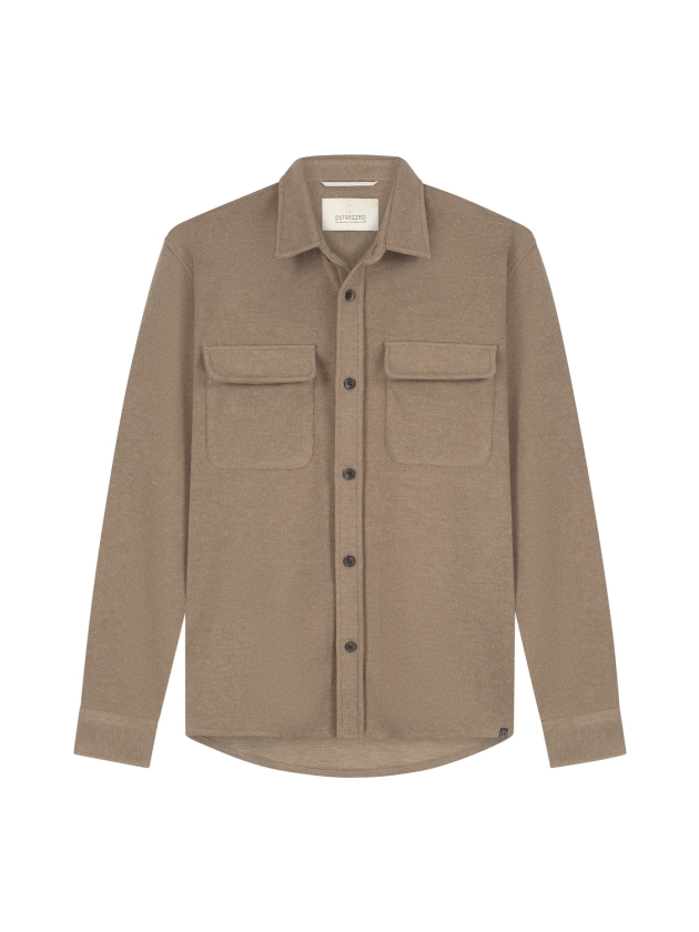 Dstrezzed DS_Ulrik Overshirt 277 Walnut