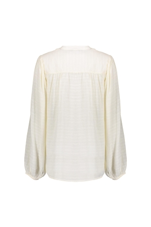 Geisha Blouse embroidery 10 Off white