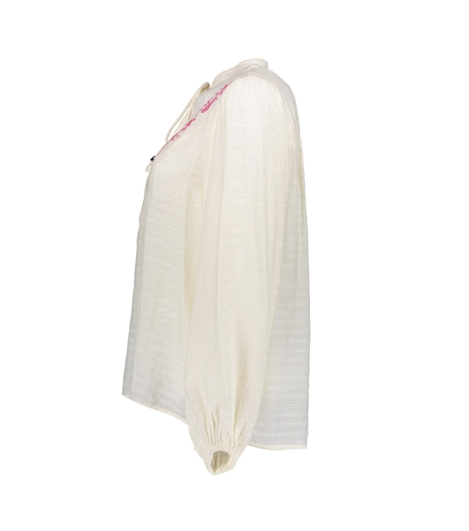 Geisha Blouse embroidery 10 Off white