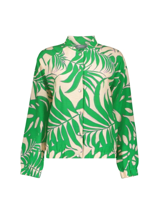 Geisha Jacket 720 Sand/green