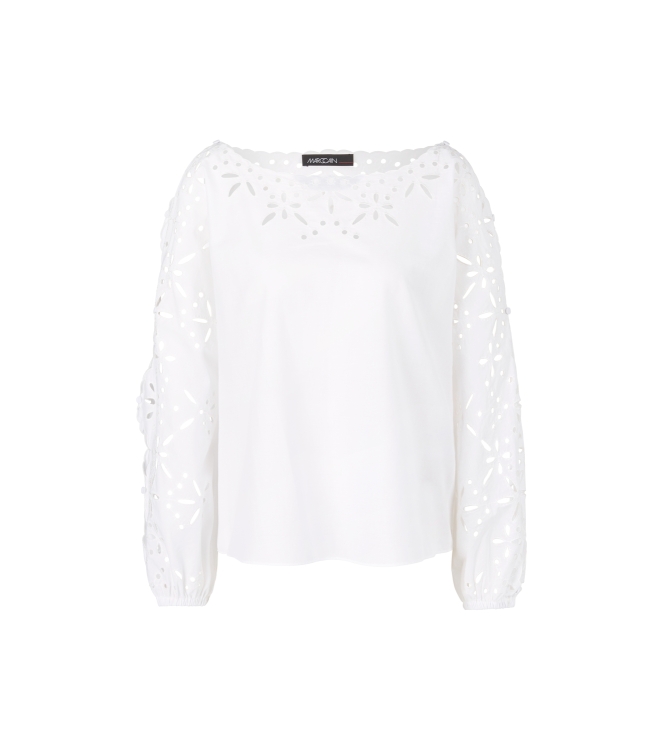 MarcCain Collections Bluse 100 White