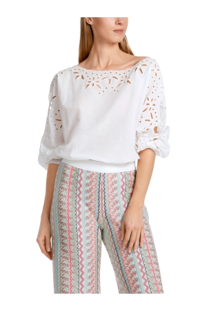 MarcCain Collections Bluse 100 White