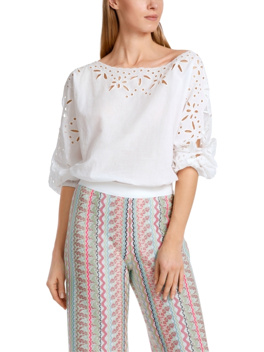 MarcCain Collections Bluse 100 White