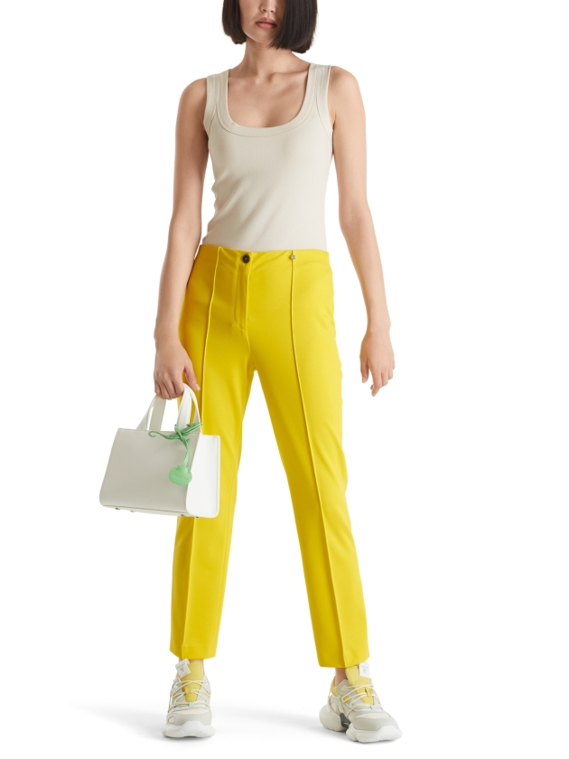MarcCain Additions Hose SYDNEY 431 Bright Sulphur