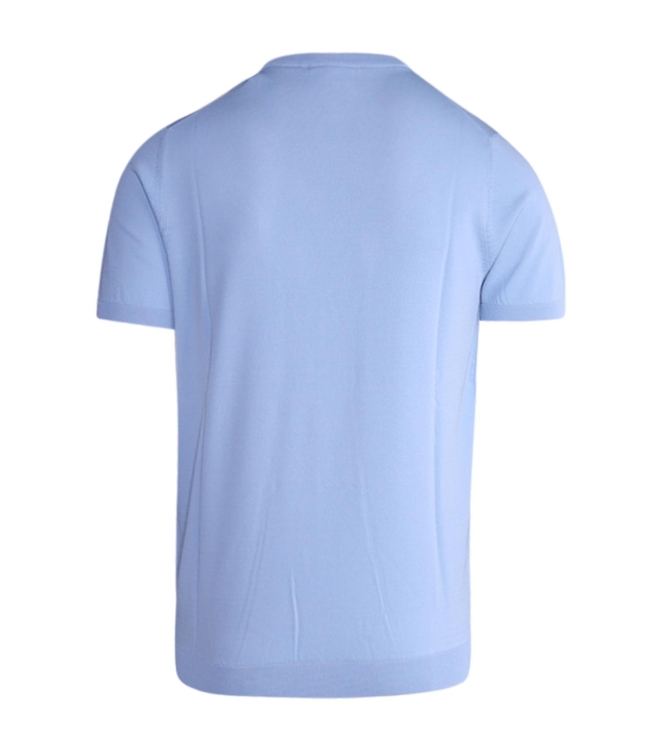 Born with Appetite Wake T-shirt Stretch Knit 210 L.blue