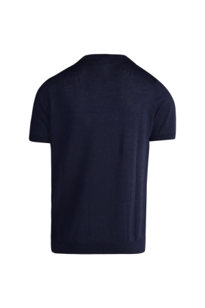 Born with Appetite Rome T-shirt Flat Knit 290 Navy