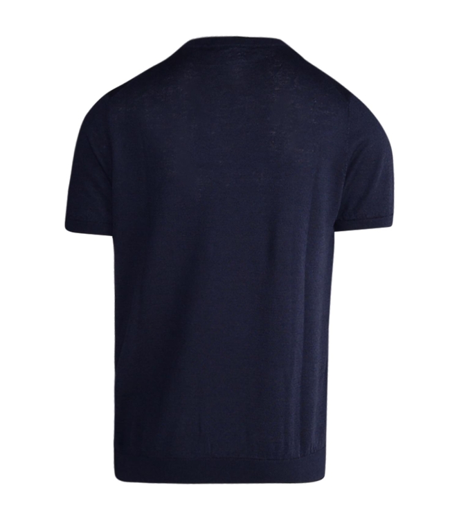 Born with Appetite Rome T-shirt Flat Knit 290 Navy