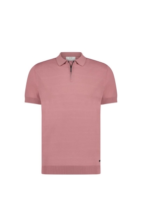 Born with Appetite Race Half Zip Pullover Stretch 730 Rose