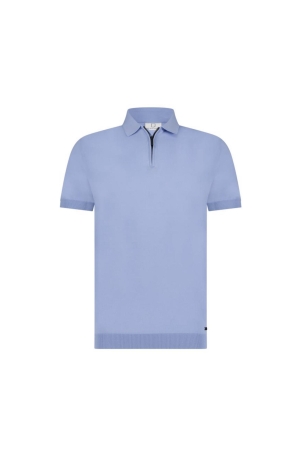 Born with Appetite Race Half Zip Pullover Stretch 210 Light blue