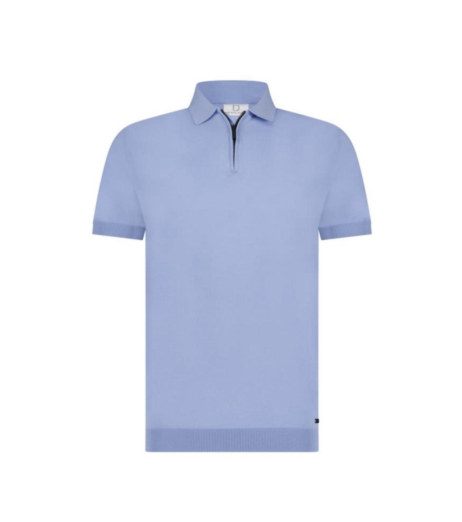 Born with Appetite Race Half Zip Pullover Stretch 210 Light blue