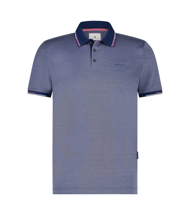 State of Art Poloshirt Piqu? SS P Kobalt