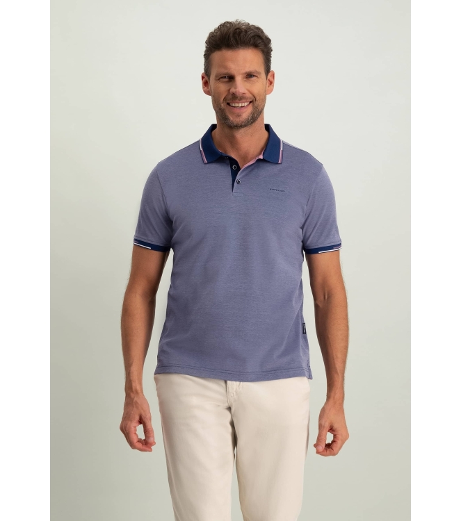 State of Art Poloshirt Piqu? SS P Kobalt
