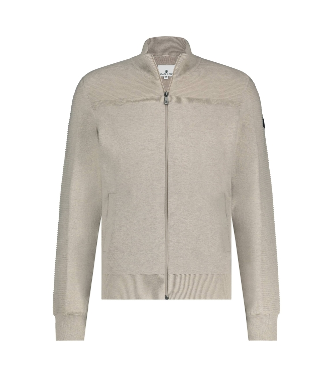 State of Art Cardigan Plain Wit