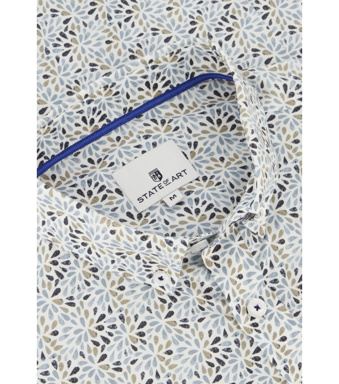 State of Art Shirt SS Print Popli Wit