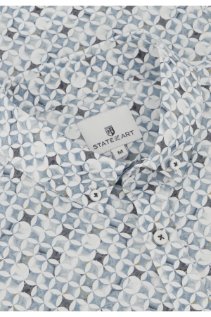 State of Art Shirt SS Print Popli Wit