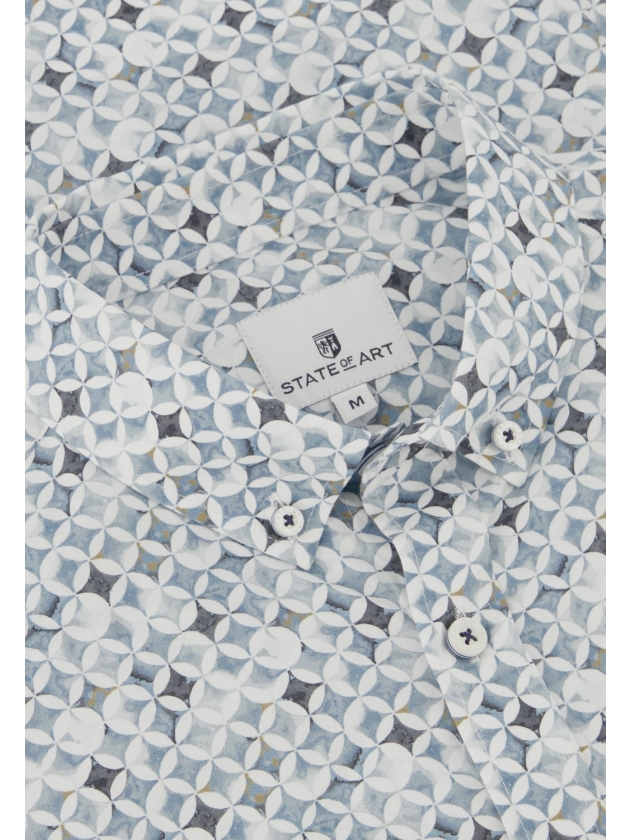 State of Art Shirt SS Print Popli Wit