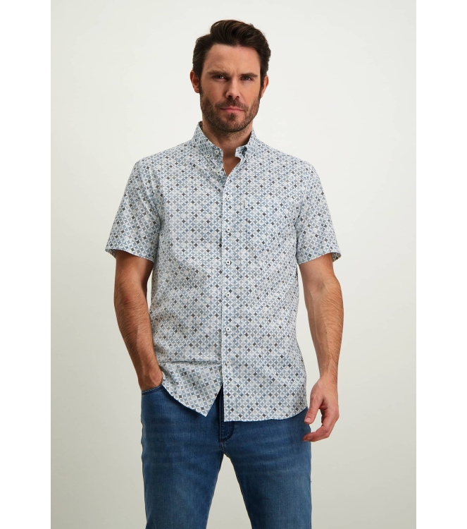 State of Art Shirt SS Print Popli Wit