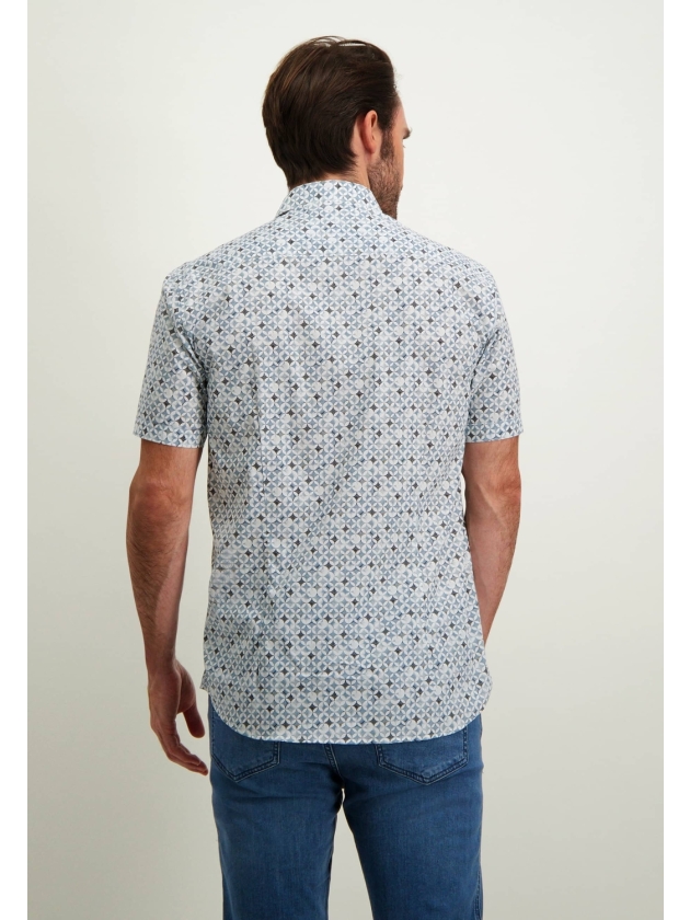 State of Art Shirt SS Print Popli Wit