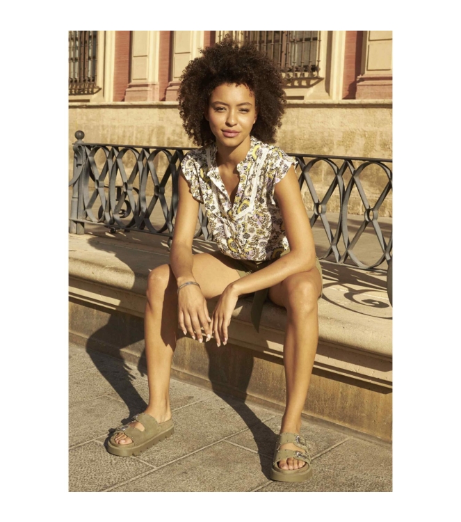 Tramontana Blouse White Ornaments Print Whites