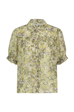 Tramontana Blouse Watercolors Print Yellows