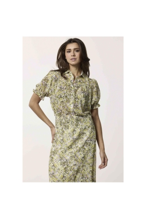 Tramontana Blouse Watercolors Print Yellows