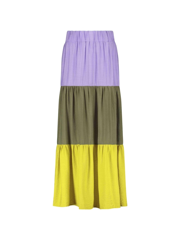 Tramontana Skirt Layers Maxi Multicolour