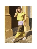 Tramontana Top Broderie Anglaise Lime