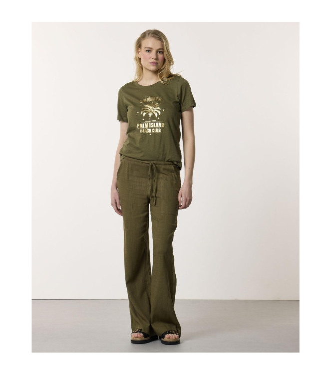 Tramontana Trousers Pockets Olive