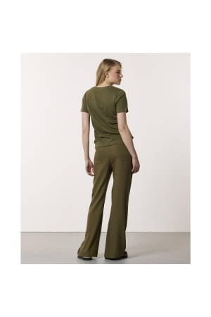 Tramontana Trousers Pockets Olive