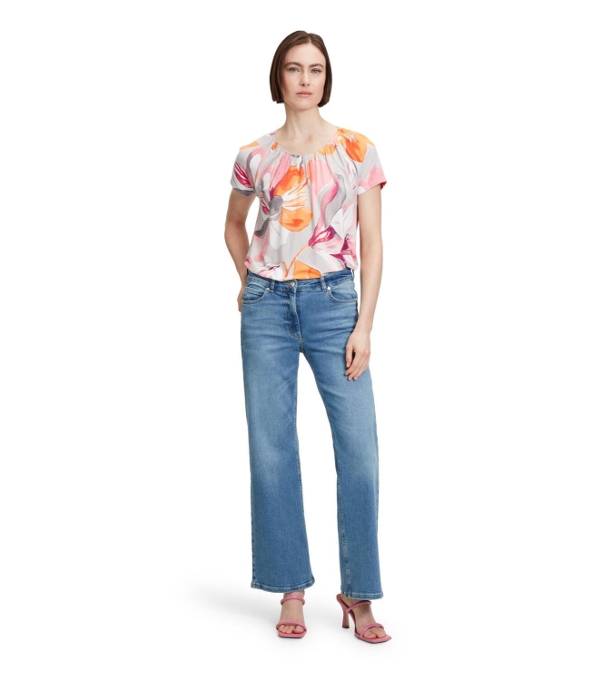 Betty Barclay Shirt Kurz 1/2 Arm 9846 Grey/Rose