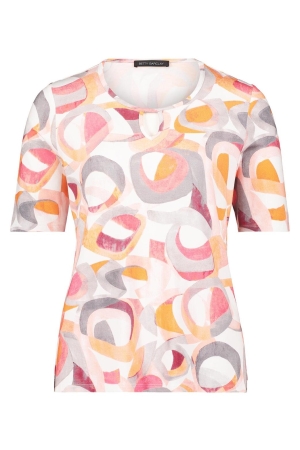 Betty Barclay Shirt Kurz 1/2 Arm 4815 Rose/Cream