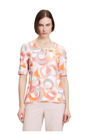 Betty Barclay Shirt Kurz 1/2 Arm 4815 Rose/Cream