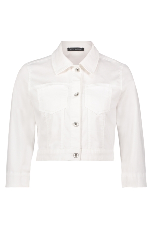 Betty Barclay Blazerjacke Kurz 3/4 Arm 1620 White denim