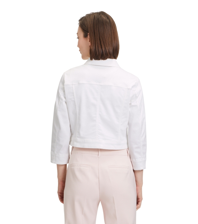 Betty Barclay Blazerjacke Kurz 3/4 Arm 1620 White denim