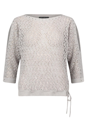 Betty Barclay Strickpullover Kurz 3/4 Arm 9008 Light stone