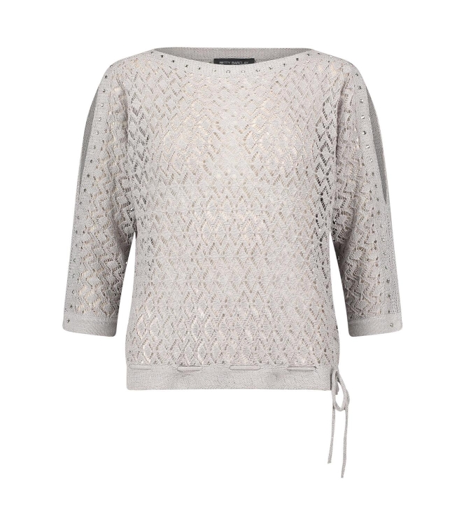 Betty Barclay Strickpullover Kurz 3/4 Arm 9008 Light stone
