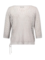 Betty Barclay Strickpullover Kurz 3/4 Arm 9008 Light stone