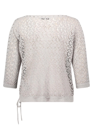 Betty Barclay Strickpullover Kurz 3/4 Arm 9008 Light stone