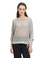 Betty Barclay Strickpullover Kurz 3/4 Arm 9008 Light stone