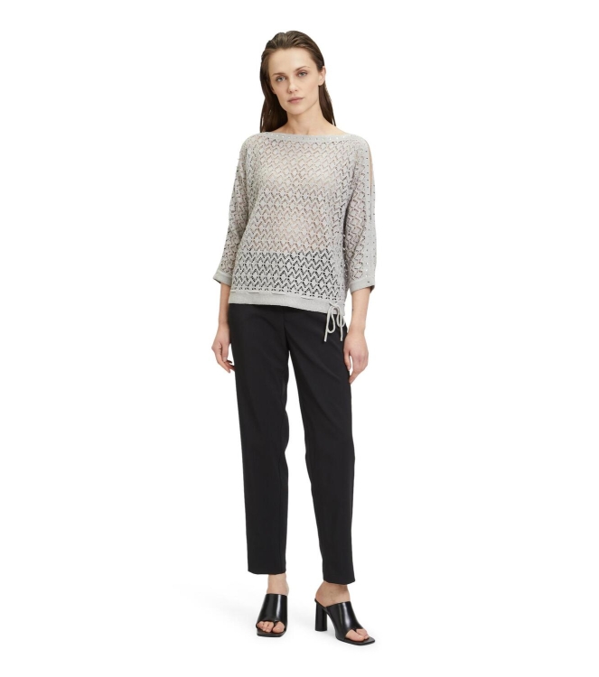 Betty Barclay Strickpullover Kurz 3/4 Arm 9008 Light stone