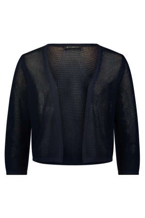 Betty Barclay Strickjacke Kurz 3/4 Arm 8345 Dark Sky