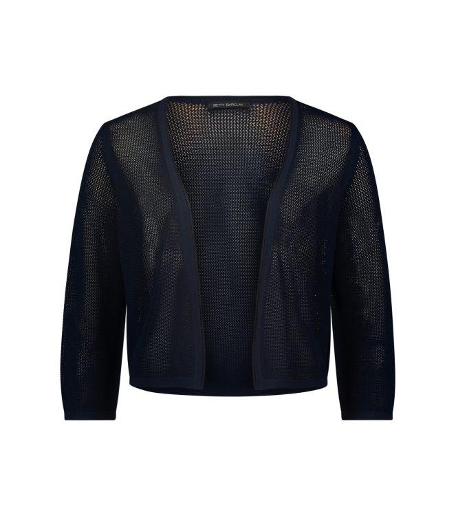 Betty Barclay Strickjacke Kurz 3/4 Arm 8345 Dark Sky