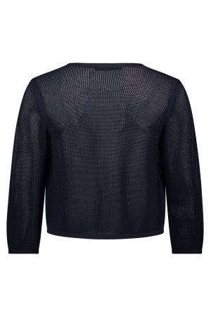 Betty Barclay Strickjacke Kurz 3/4 Arm 8345 Dark Sky