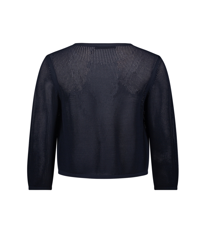 Betty Barclay Strickjacke Kurz 3/4 Arm 8345 Dark Sky