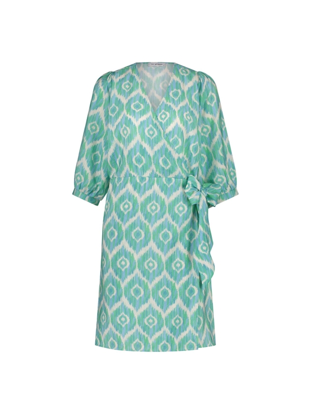 In Shape Dress Klara 349 Green Multicolour